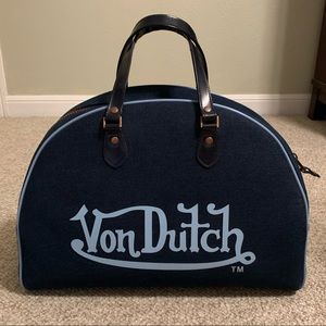 Vintage Von Dutch Denim Bag